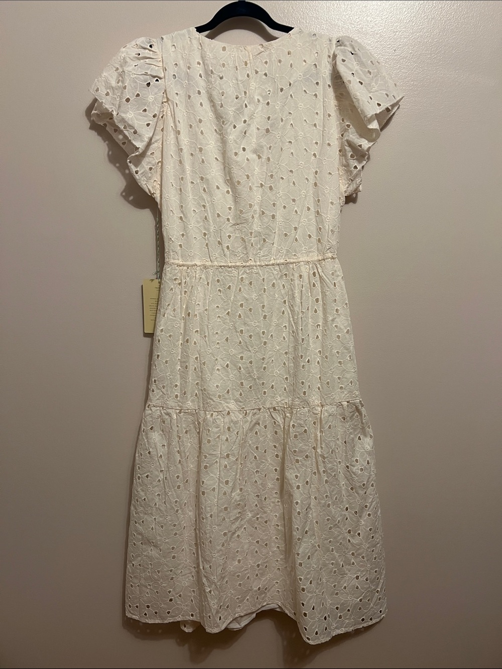 Trovata Birds of Paradis Kristi Eyelet Midi Dress – Size Large – NWT - Picture 6 of 16